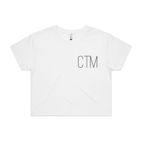 CTM (BLACK) - AS COLOUR - Women's Crop Tee Thumbnail